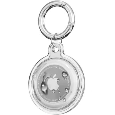 4. Tech-Protect Icon 4er-Pack Hülle für Apple AirTag – transparent