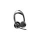 116. POLY Voyager Focus 2 Microsoft Teams-zertifiziertes USB-CC-Headset + USB-C/A-Adapter