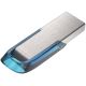 4. SANDISK USB 3.0 ULTRA FLAIR 64GB BLAU 150MB/s