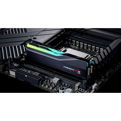 10. G.SKILL TRIDENT Z5 RGB DDR5 2x16GB 6400MHz CL32-39 XMP3 SCHWARZ F5-6400J3239G16GX2-TZ5RK