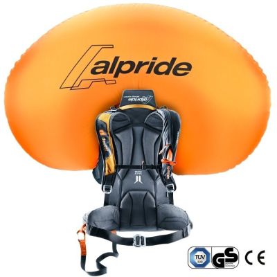 6. Deuter Alproof Lite 20 SL Rucksack – Zimt/Schwarz + Deuter Wash Center I Kosmetiktasche, Rosine/Caspia