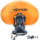 6. Deuter Alproof Lite 20 SL Rucksack – Zimt/Schwarz + Deuter Wash Center I Kosmetiktasche, Rosine/Caspia