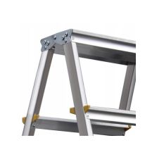 AWTOOLS Trittleiter 3 Stufen 150 kg