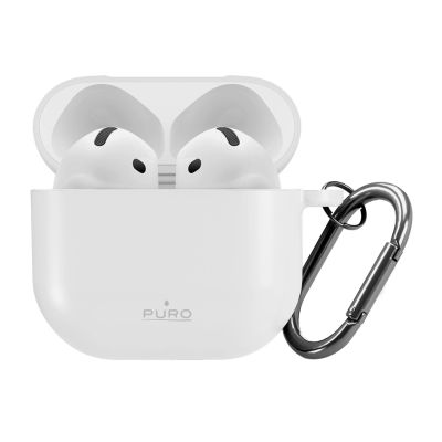 Puro Icon Hülle für AirPods 4 – Weiß