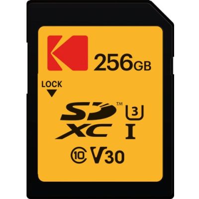 3. Kodak SD 256GB UHS-I U3 V30 Ultra