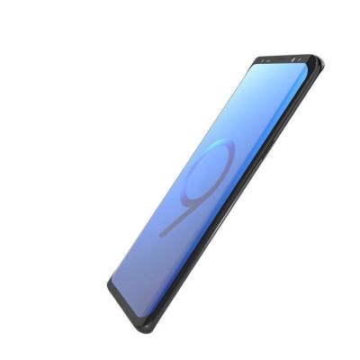 8. 3D Edge Nano Flexi Glass Hybride Flexibel Hartglas mit Rahmen für Samsung Galaxy S21+ 5G (S21 Plus 5G) schwarz