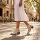 11. Beige Leder-Sandalen für Damen, geschlossen, Remonte Rieker R8777-60
