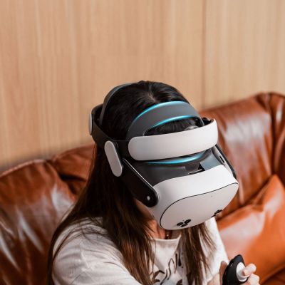 3. BoboVR M3 Kopfband für Meta Quest 3 / 3S – Weiß
