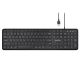 Perixx PERIBOARD-210 Scissor-Tastatur, kabelgebunden, ultraflach, schwarz