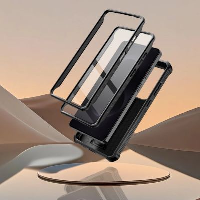 5. Tech-Protect Kevlar Cam+ Hülle für Samsung Galaxy S26 Ultra – Schwarz