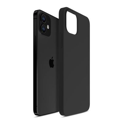 13. 3mk Silikonhülle für iPhone 12 mini – schwarz