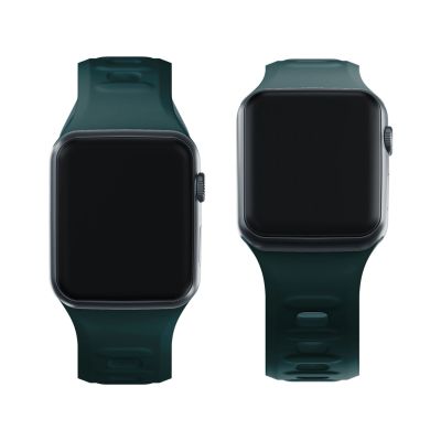 12. 3mk Silikon- Watch für Apple Watch 38 / 40 / 41 mm – grün