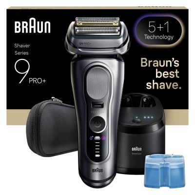 21. Braun Series 9 PRO+ 9667CC Elektrorasierer, silber