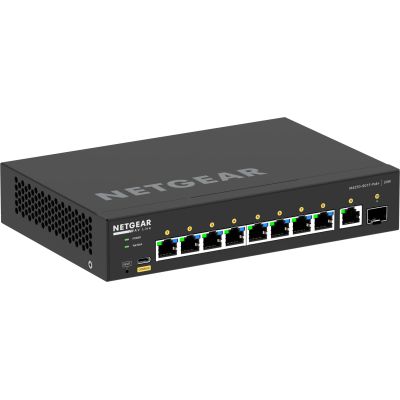 9. Managed Gigabit-Switch Netgear M4250-9G1F (GSM4210PD), 10 Ports, PoE 110 W (PoE+: 8 Ports)