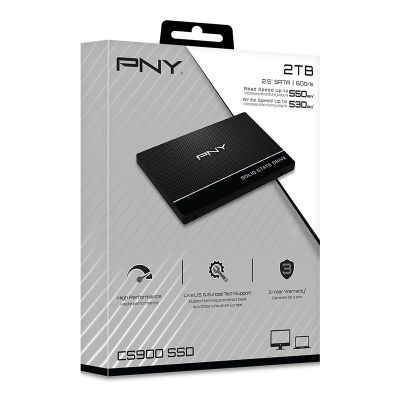 7. PNY SSD CS900 SATA 2,5" 2 TB