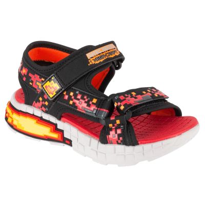 Skechers Mega-Splash 4K 402161L-BKRD Schwarz 28