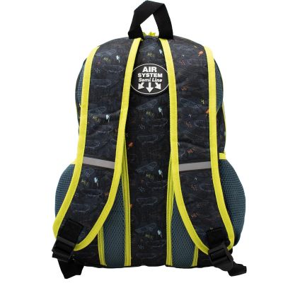 3. JUGENDRUCKSACK GELB-SCHWARZ SEMI LINE