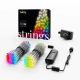 5. Twinkly Strings – 250 RGB+W Lichterkette, transparentes Kabel, Steckertyp F