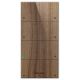 Grenton-Touchpanel / 8 Touchfelder / TF-Bus / dunkle Holzfront