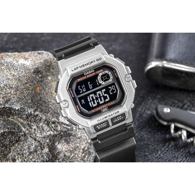 12. CASIO WS-1400H-1BVEF Uhr + Box Unisex