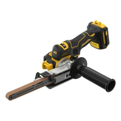 3. DeWALT DCM200NT-XJ Tragbarer Bandschleifer, Schwarz, Gelb