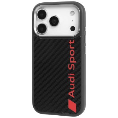 2. Audi R8 Carbon Fiber MagSafe Case für iPhone 17 Pro - Schwarz
