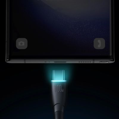9. Joyroom Starry Serie SA32-AC6 100W USB-A / USB-C Kabel 1m - schwarz
