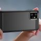 5. Carbon Case für Motorola Moto G Power 2023 flexible Silikon-Carbon-Hülle schwarz