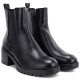 4. Damen-Ankle-Boots, gefüttert, schwarz, Potocki SZ12742