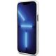 5. Guess Metal Outline Magsafe Hülle für iPhone 12 / iPhone 12 Pro – Silber