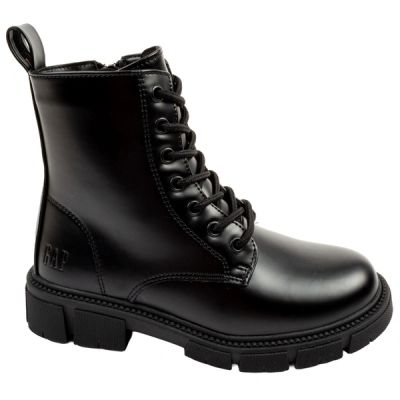 GAP Kinderschuhe Aspen Stiefeletten für Mädchen, schwarz, modische Stiefeletten