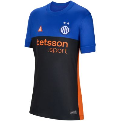 2. Nike Inter Mailand 2026 Stadium SE Kindertrikot Schwarz und Blau IB3536 413