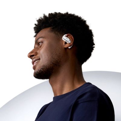 16. Shokz OpenFit Air Kabellose In-Ear-Kopfhörer, Weiß