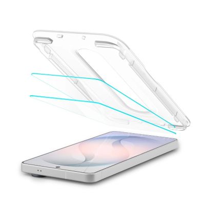 2. Spigen Glas.tR EZ Fit Pro AC Antireflexions-Schutzglas, 2er-Pack für Samsung Galaxy S26
