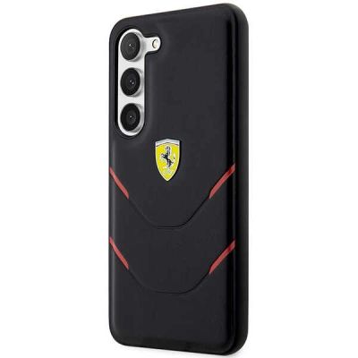 2. Ferrari FEHCS23MPBAK S23+ S916 schwarz/schwarz Hardcase Hot Stamp Lines