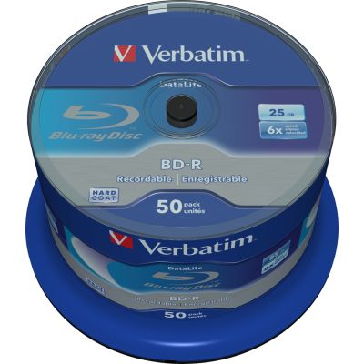 2. BDR-Disc Verbatim 43838 (25 GB; 6x; 50 Stück)