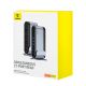 15. Baseus UnionJoy USB-C Dockingstation (2x HDMI 4K@60Hz, 1x DisplayPort 4K@60Hz, 3x USB-A 3.0, 2x USB-C 3.0, 2x USB-A 2.0, 1x RJ45 PD PC, 1x SD+TF, 1x 3,5-mm-Klinkenanschluss) – Grau