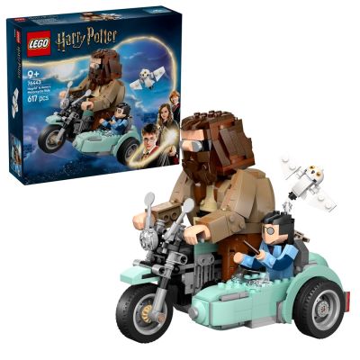 10. LEGO HARRY POTTER 76443 Hagrid und Harrys Motorradfahrt