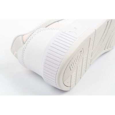6. Puma Damen-Sportschuhe Carina Mia Sneaker aus Leder, weiß