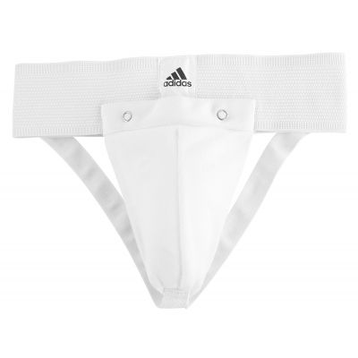 2. Hosenträger / Tiefschutz adidas weiß
