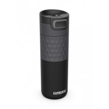 Kambukka Etna Grip Thermobecher 500ml, Schwarzer Stahl