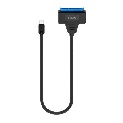 2. SAVIO Adapter USB-C 3.1 Gen 1 (M) - SATA (F) für 2,5"-Laufwerke AK-69