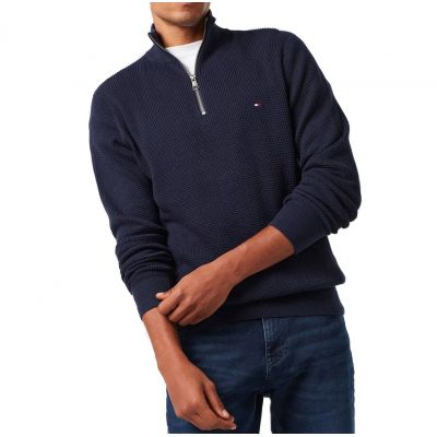 2. TOMMY HILFIGER HERRENPULLOVER REFINED STRUCTURE