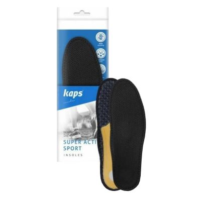 Kaps Super Active Sport Einlegesohlen 01-0033 Schwarz 38