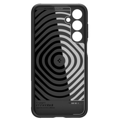3. Spigen Essential SandBlast Hülle für Samsung Galaxy M35 5G - Schwarz