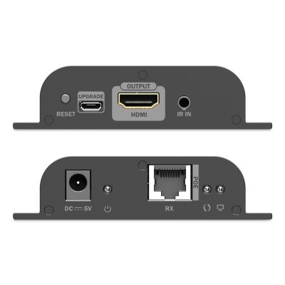 5. Zusätzlicher Empfänger für DS-55353, Extender über verdrilltes Cat.6-Kabel, HDMI 4K/60Hz über IP 1G oder bis zu 120 m/200 m mit PoE
