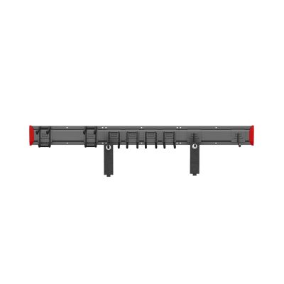 2. MACLEAN Wandmontierter Werkzeugorganizer aus Stahl, max. Traglast 228 kg, Breite 1222 mm MC-179