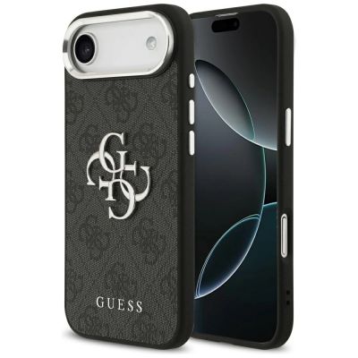 Guess 4G Big 4G Classic Logo Hülle für iPhone 17 Air - Schwarz