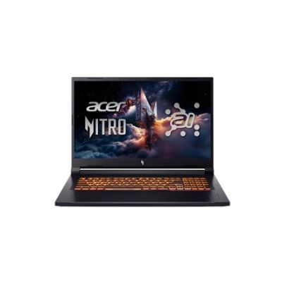 Acer | Nitro V 17 AI ANV17-41-R9XF | Obsidian Black | 17,3" | Einbruchschutzsystem (IPS) | QHD-Anschluss | 2560 x 1440 Pixel | AMD Ryzen 7 Prozessor | 260 | 32 GB | DDR5 Arbeitsspeicher | 1 TB SSD-Speicher | NVIDIA GeForce RTX 5070 | Pa