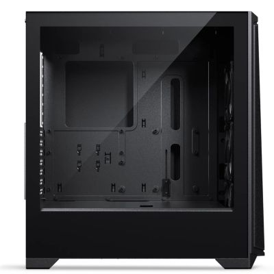 3. PHANTEKS Eclipse G370A PC-Gehäuse, Midi-Tower, SSI-EEB, RGB, Tempered Glass - inklusive 3x 120-mm-Lüfter, schwarz